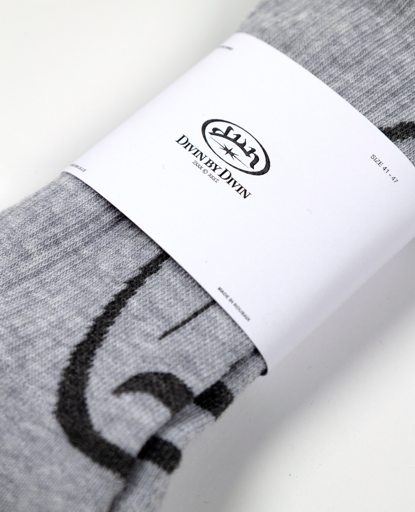 GREY SOCKS - MADE IN ROUBAIX