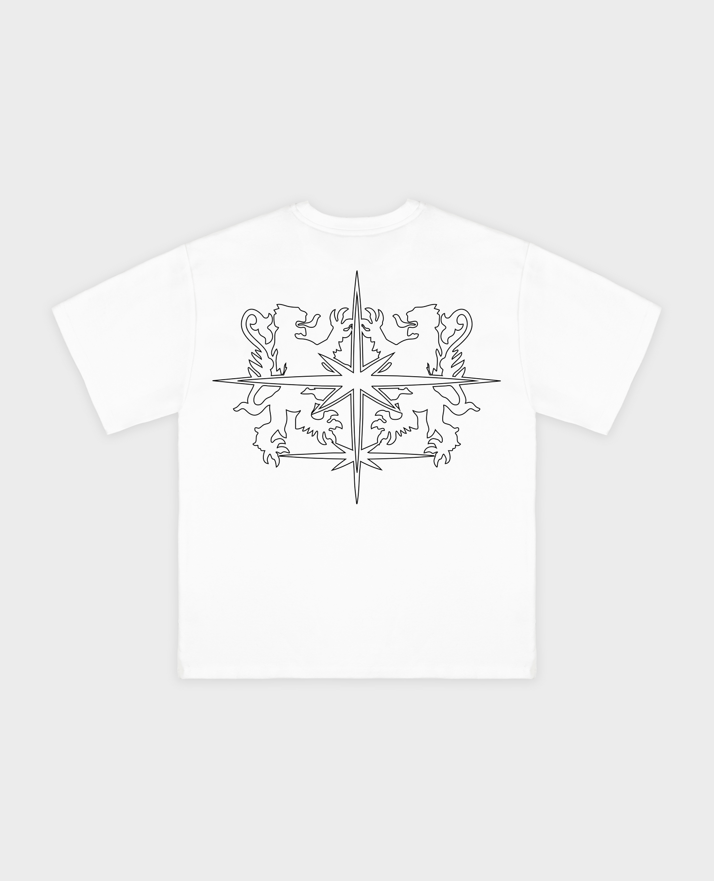 WHITE BLASON T-SHIRT