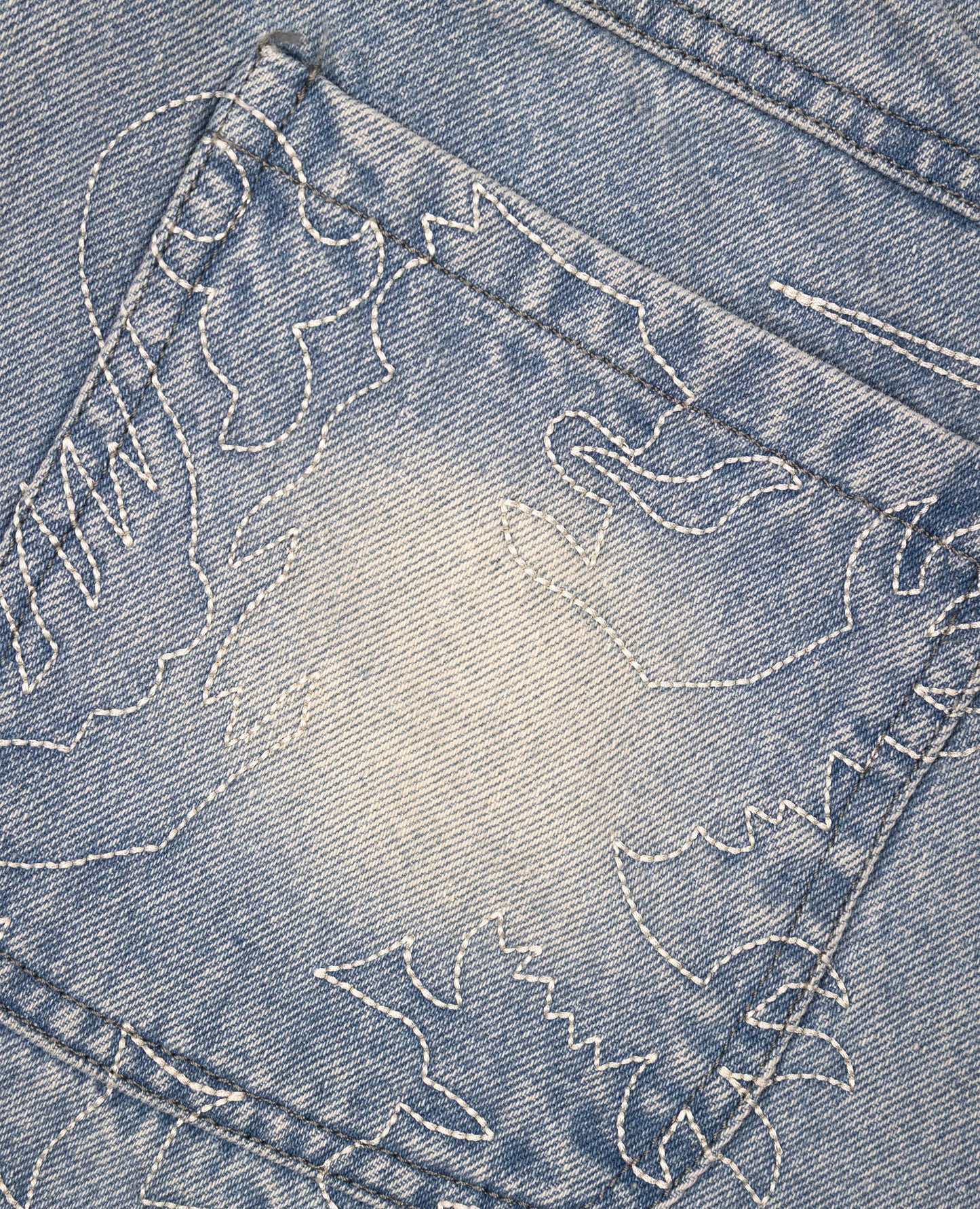 WASHED BEAST DENIM