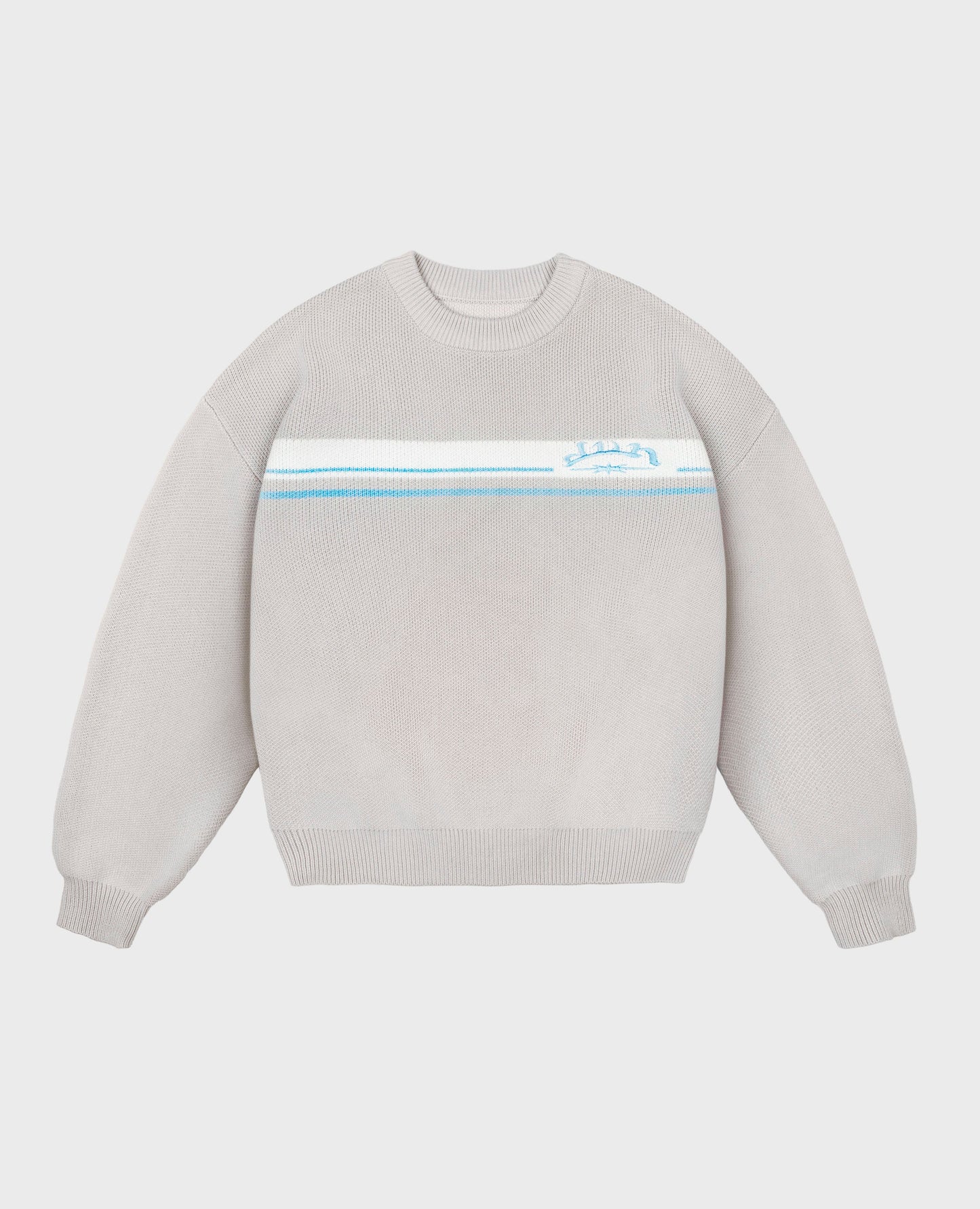 GREY LINE KNIT