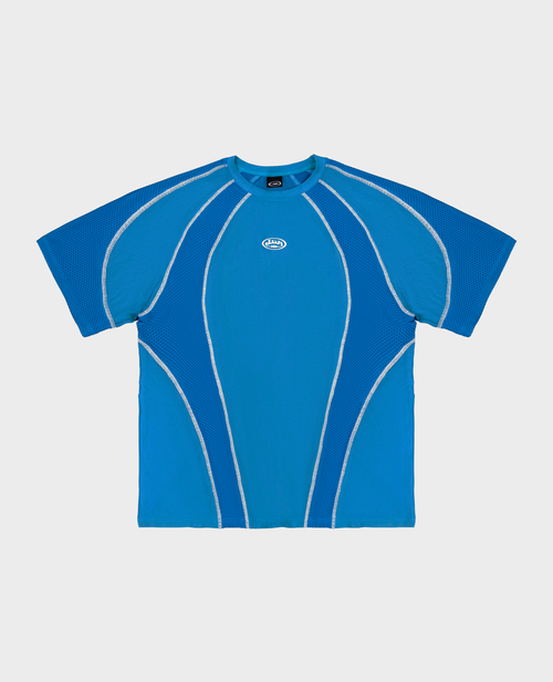 BLUE TECH LINES T-SHIRT