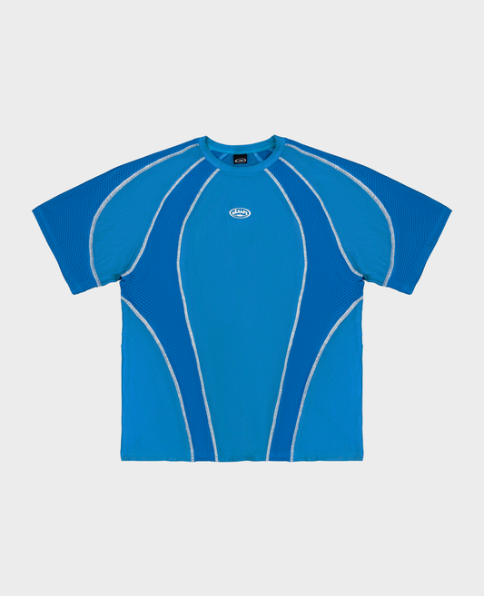 BLUE TECH LINES T-SHIRT