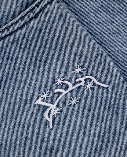 SKYWRITING STARS BAGGY DENIM