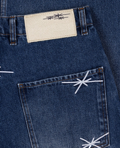 STARSAPPHIRE STARS BAGGY DENIM