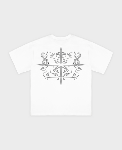WHITE BLASON T-SHIRT