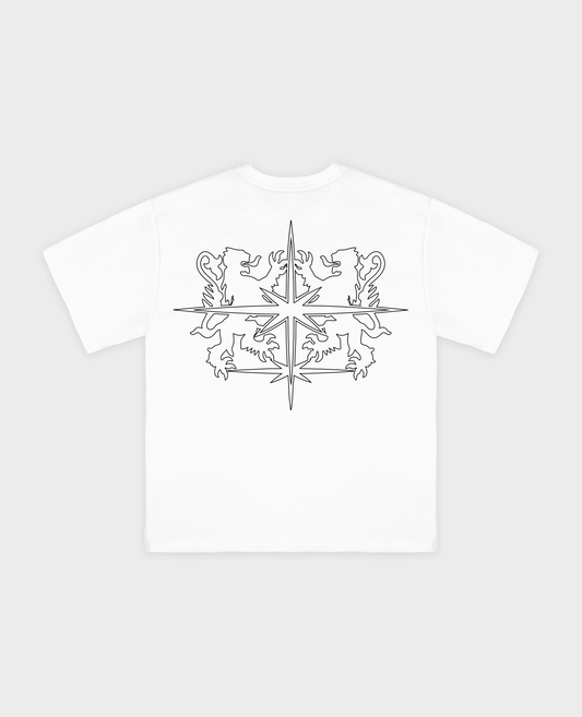 WHITE BLASON T-SHIRT