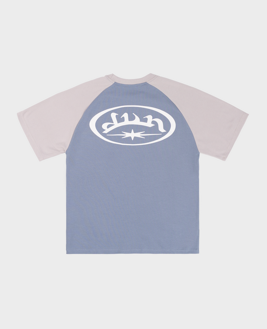 BLUE FUTURA1 RAGLAN T-SHIRT