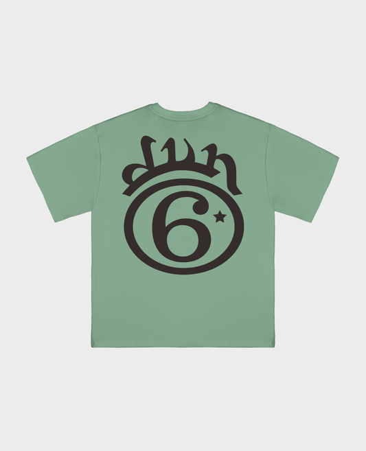 6STARS GREEN T-SHIRT