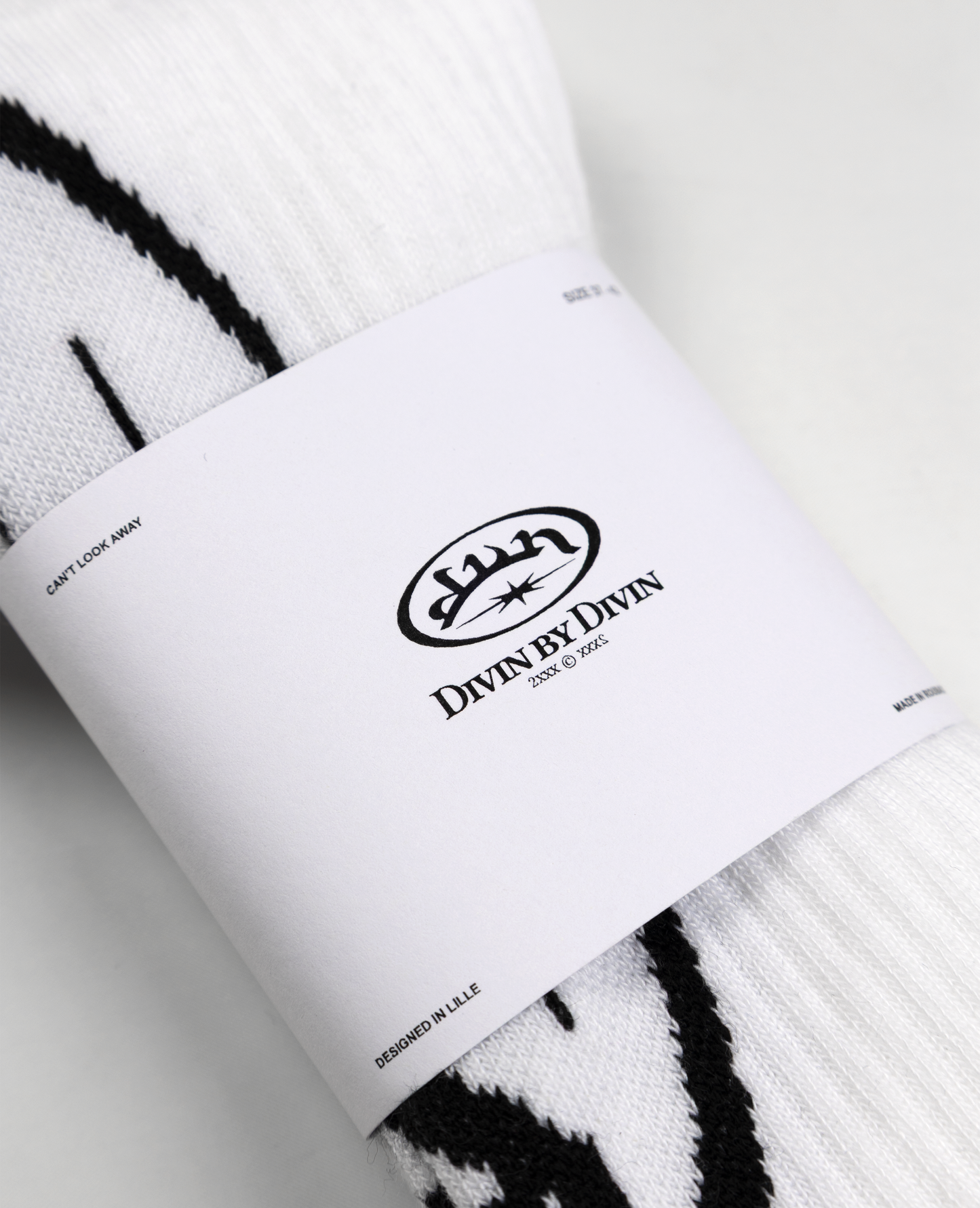 WHITE SOCKS - MADE IN ROUBAIX