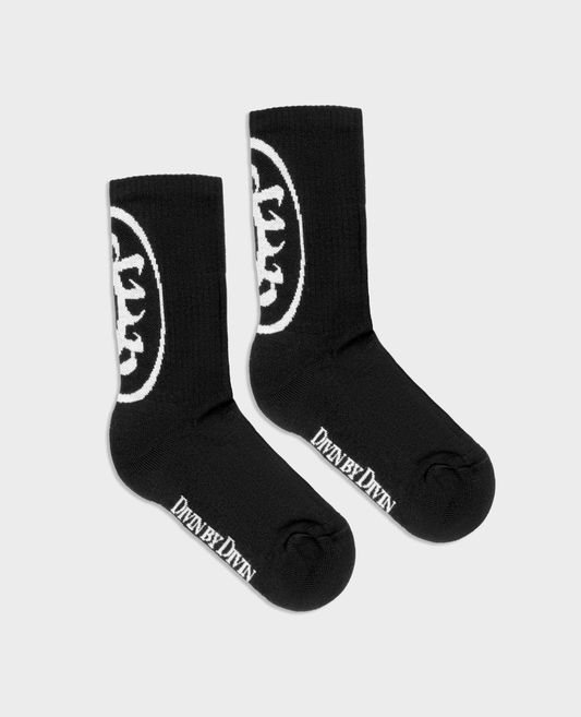 BLACK SOCKS - MADE IN ROUBAIX