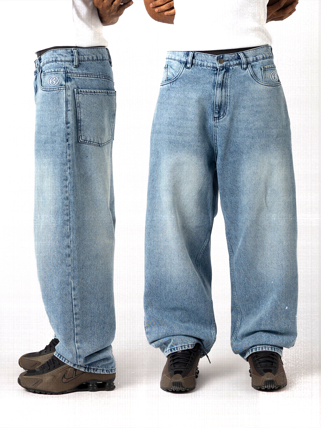 LIGHT BLUE 6STARS DENIM