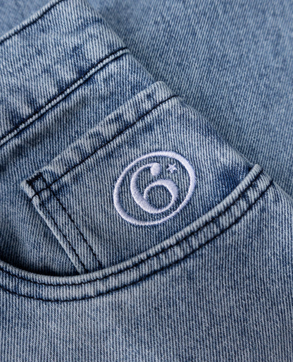 LIGHT BLUE 6STARS DENIM