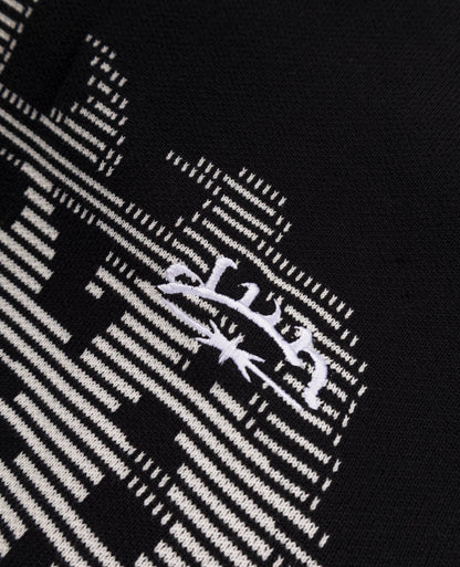 BLACK STRAT KNIT