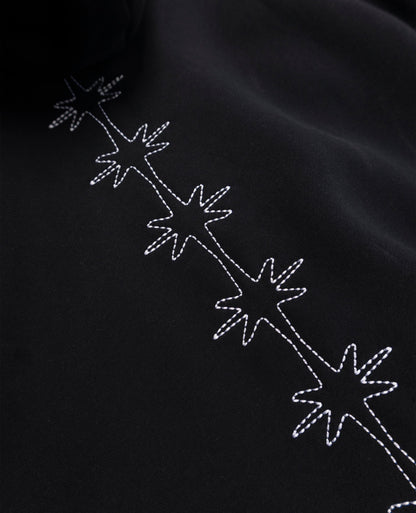 BLACK VERTEBRA ZIP