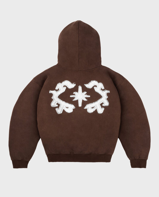 BROWN TORO HOODIE