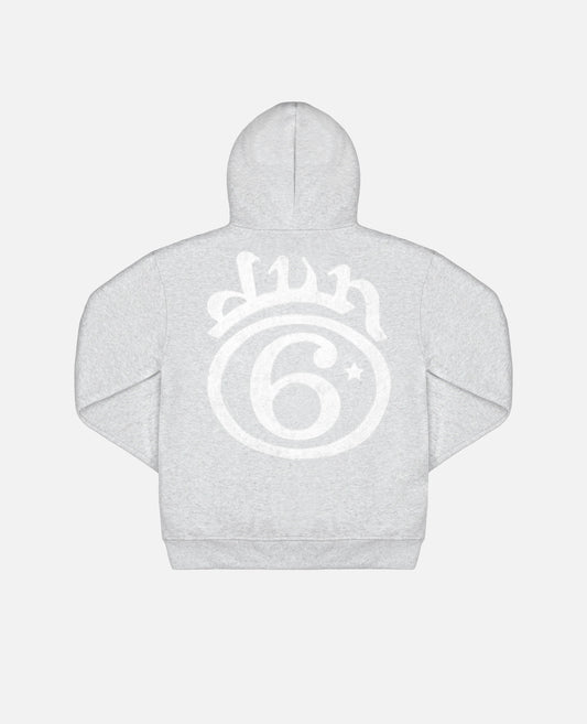GREY 6STARS HOODIE
