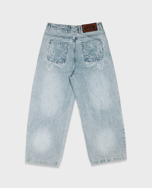 WASHED BEAST DENIM