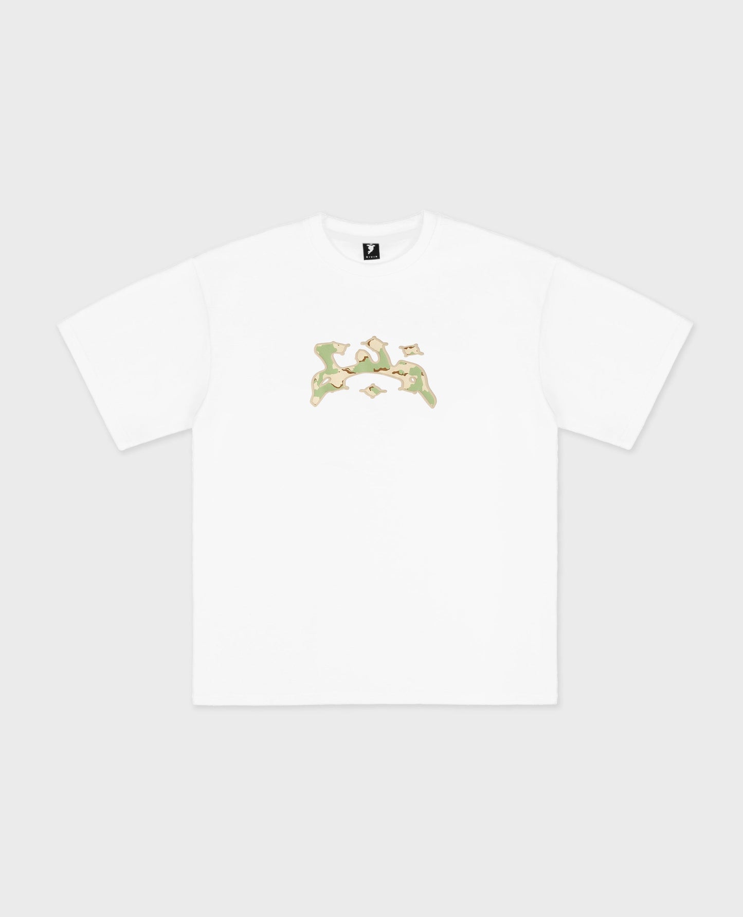 WHITE CAMO T-SHIRT