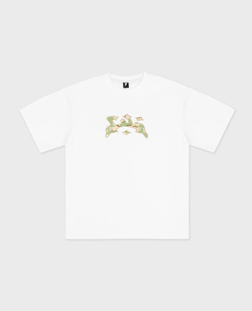 WHITE CAMO T-SHIRT