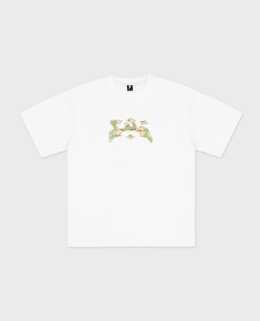 WHITE CAMO T-SHIRT