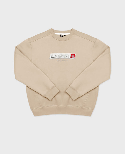 SAND DVN-BOX CREWNECK