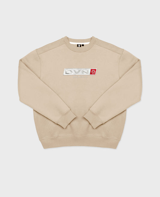 SAND DVN-BOX CREWNECK