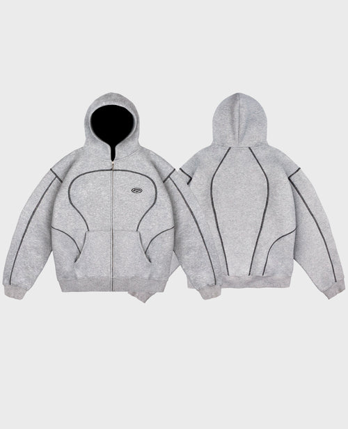 GREY LINE ZIP