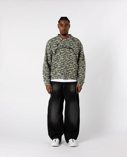 WAFFLE CAMO JACKET