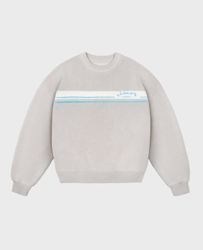 GREY LINE KNIT