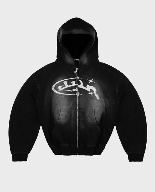 BLACK SUNFADE ZIP